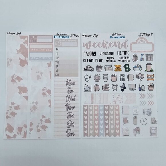 Planner Sticker De-Stash - 2 Sets - 17 Pieces - Picture 5 of 13